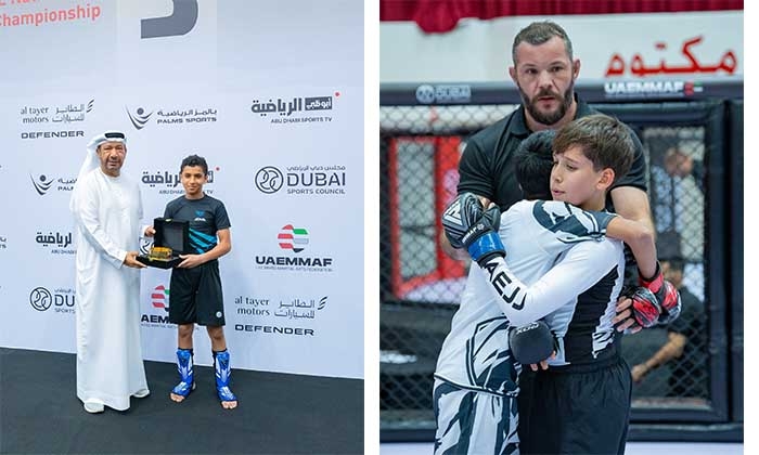 Strong Competition on Opening Day of UAE National MMA Championship 3 in Dubai