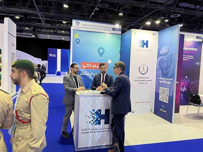 Hamdan Bin Mohammed Smart University showcases leadership in smart learning and academic-security sector integration at World Police Summit