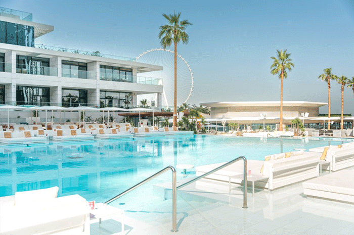 Daypass access to daily, Ibiza-vibes at Playa Pacha Pool and Beach Club, FIVE LUXE