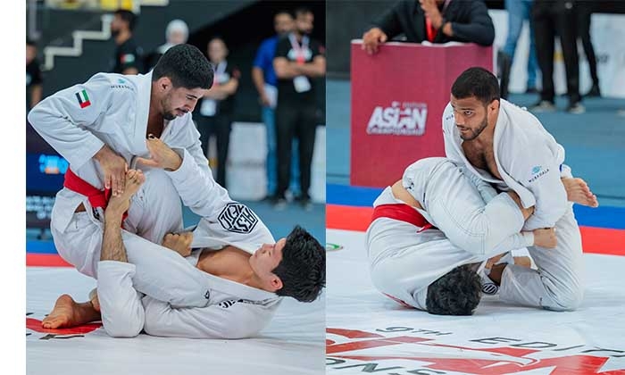 UAE Wins Seven Medals on Day One of the Asian Jiu-Jitsu Championship in Jordan
