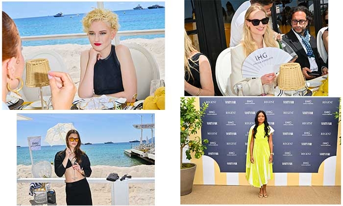 Start of Cannes Film Festival 2025 Celebrated with a Glamorous Beach Lunch at Carlton Cannes, a Regent Hotel, with Vanity Fair