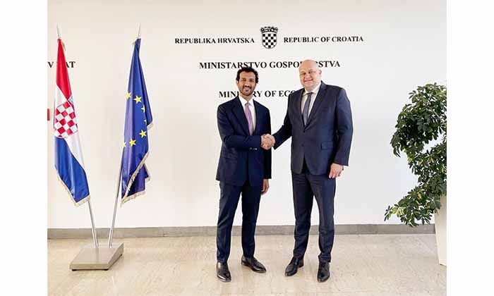 UAE and Croatia explore ways to strengthen bilateral economic relations and boost partnerships in tourism, technology, and renewable energy