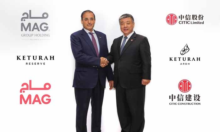 MAG GROUP and Citic Limited Sign MoU for USD 6 Billion 'Keturah Ardh' Development in Dubai