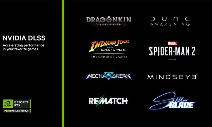 NVIDIA DLSS 4 with Multi Frame Generation now featured in Dragonkin: The Banished, Stellar Blade, and more games