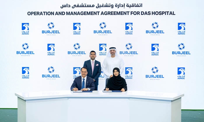 Burjeel Holdings to Operate and Manage ADNOC's New State-of-the-art Das Hospital