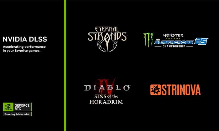 NVIDIA DLSS 4 with Multi Frame Generation coming to Strinova, Diablo IV and Eternal Strands