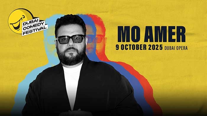 The Outrageously Funny Mo Amer Returns to Dubai Comedy Festival 2025 for an Exclusive Two-Show Run at Dubai Opera