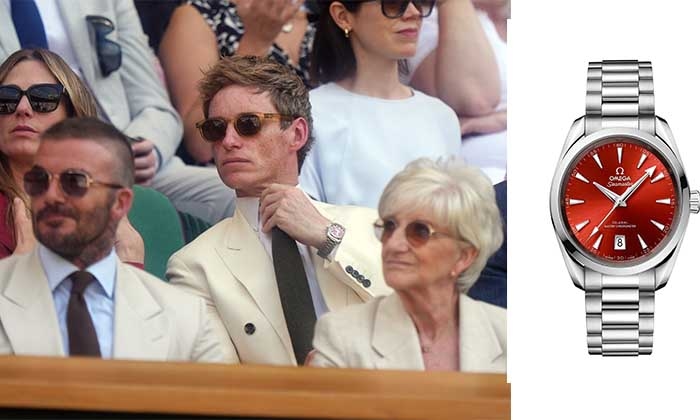 Eddie Redmayne Brings OMEGA Elegance to Wimbledon Championships