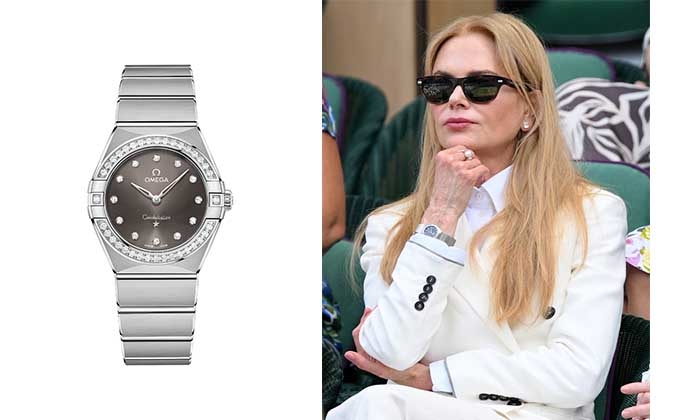 Nicole Kidman Wears OMEGA at Wimbledon Men's Final