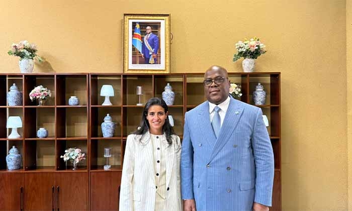 Shaikha Al Nowais meets with President of Congo to explore future partnerships in culture, tourism, and sustainable development