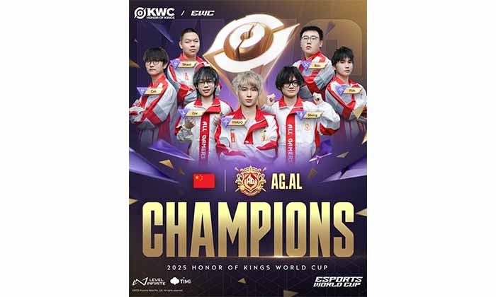 AG.AL CROWNED WINNERS OF THE HONOR OF KINGS WORLD CUP, HONOR OF KINGS INTERNATIONAL CHAMPIONSHIP HEADS TO THE PHILIPPINES IN NOVEMBER!