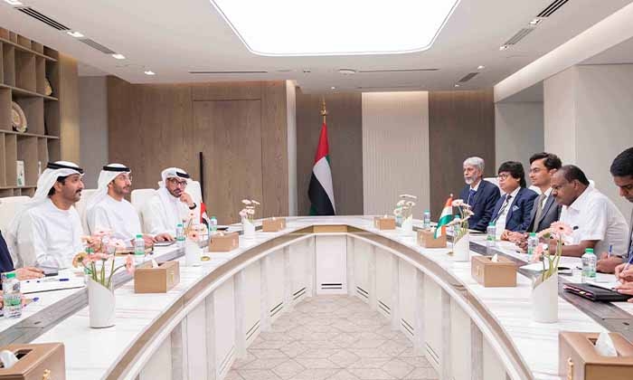 UAE and India explore avenues for enhancing economic and industrial collaboration during the upcoming stage
