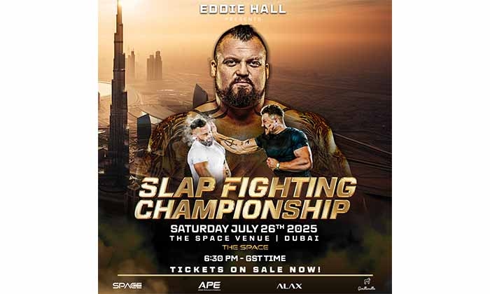 Brace for Impact: Slap Fighting Championship Returns to Dubai for a Bone-Rattling Showdown at The Space