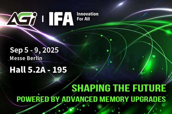 AGI Technology at IFA 2025: Shaping the Future with Advanced Memory Upgrades