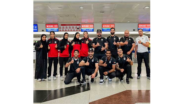UAE Jiu-Jitsu National Team Arrives in China to Participate in World Games Chengdu 2025