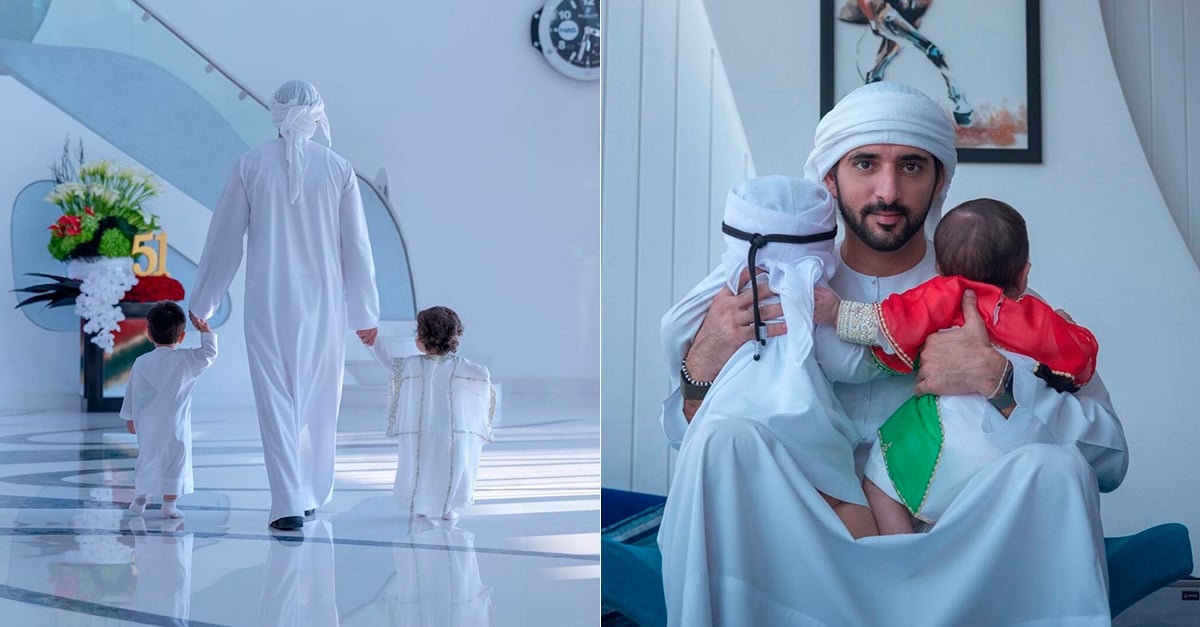 Sheikh Hamdan celebrates his twins on their 4th birthday with personalised Dubai chocolate