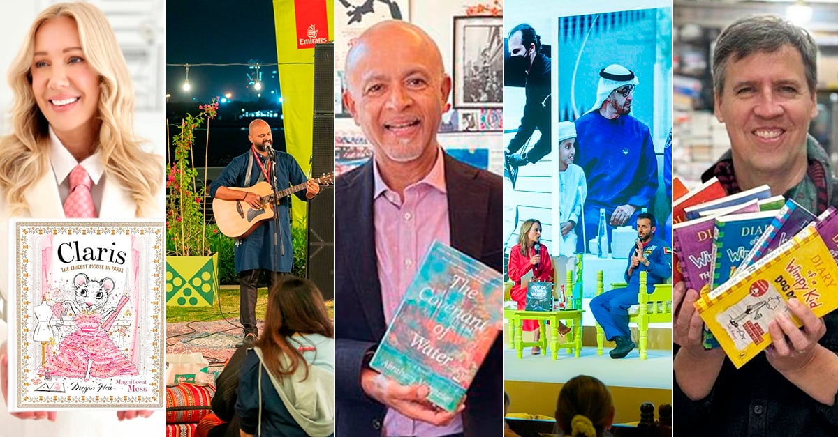 6 unmissable chapters from the Emirates Lit Fest 2025