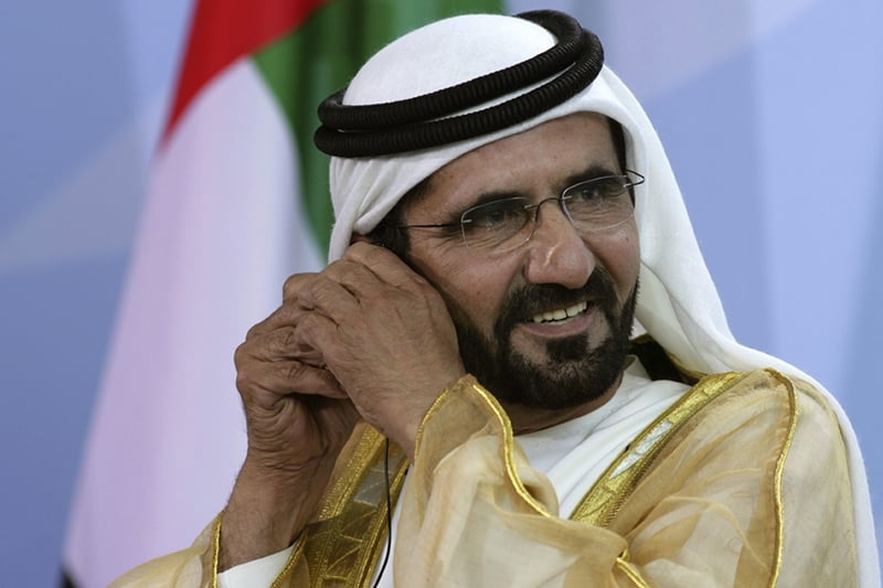 Spotted: Sheikh Mohammed hops on the Dubai Tram for a surprise ride