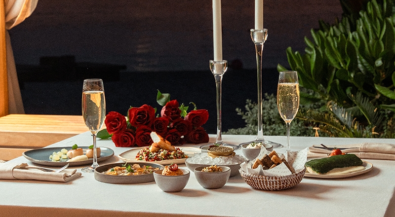 Find the romance of Greece this Valentine's Day at Kyma Beach - What's On