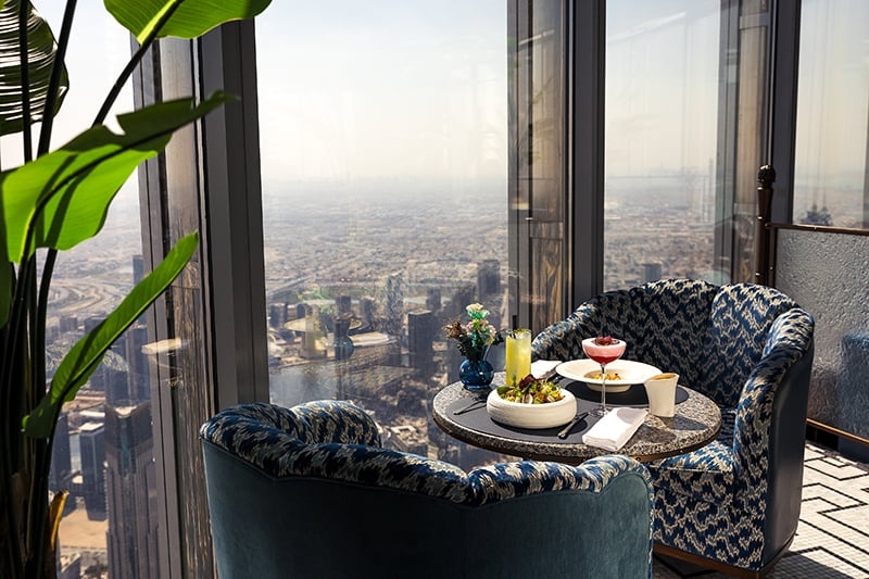 I tried new Burj Khalifa lunch with unlimited rosé – the price surprised me