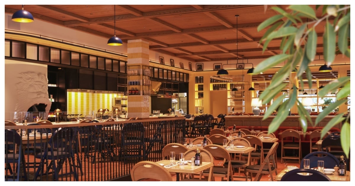 Mezzaluna restaurant has arrived at Yas Mall in Abu Dhabi