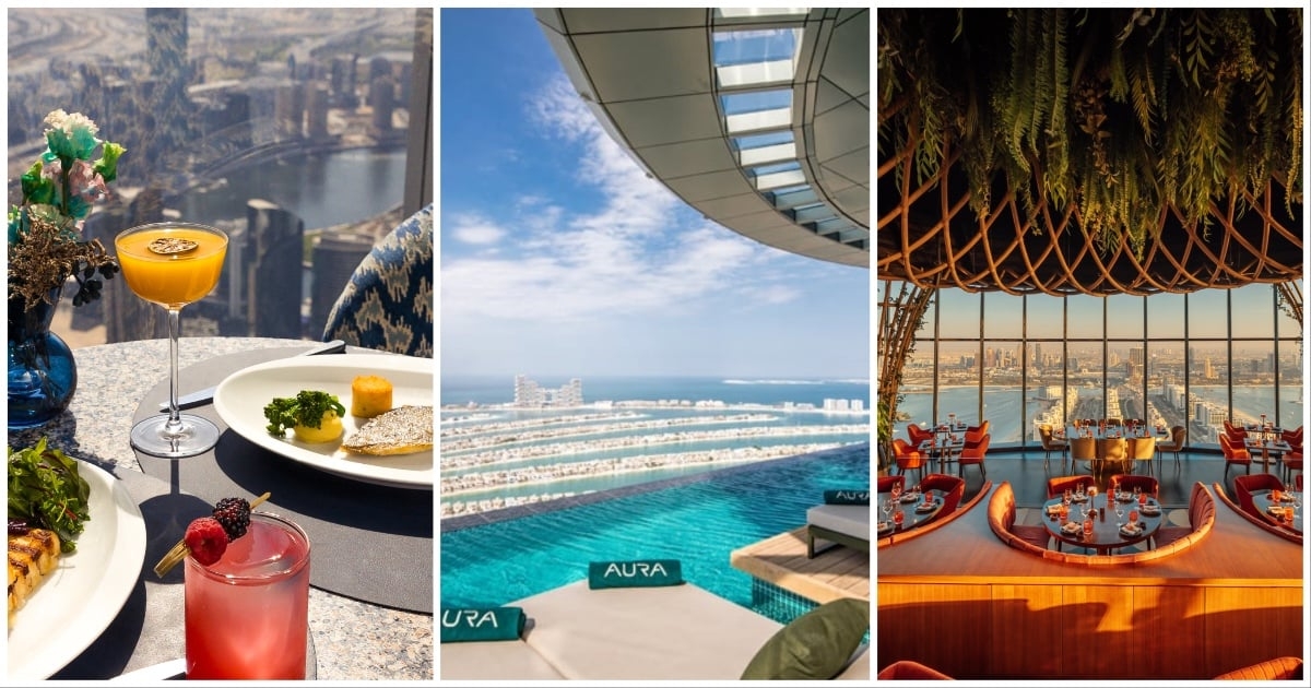 11 stunning rooftop bars and restaurants in Dubai