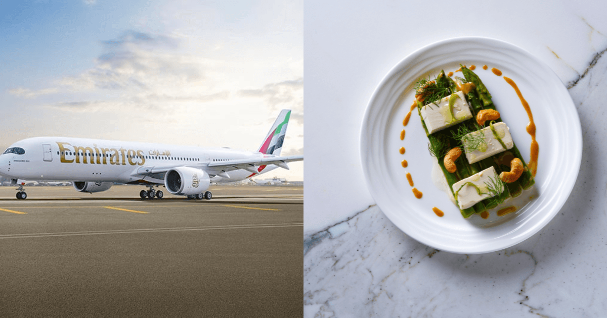 Emirates launches new and elevated Business Class in-flight menu