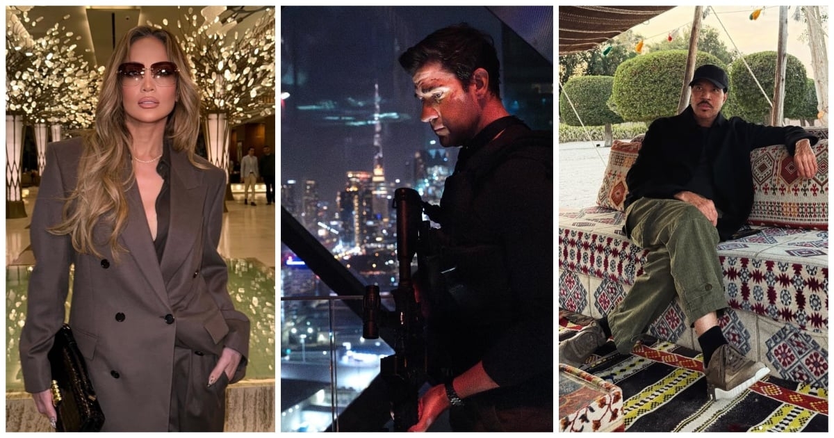 Celebrities spotted in the UAE this week