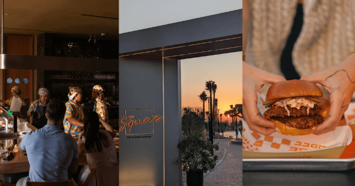 A complete homegrown heroes dining guide to The Square at Nad Al Sheba Gardens