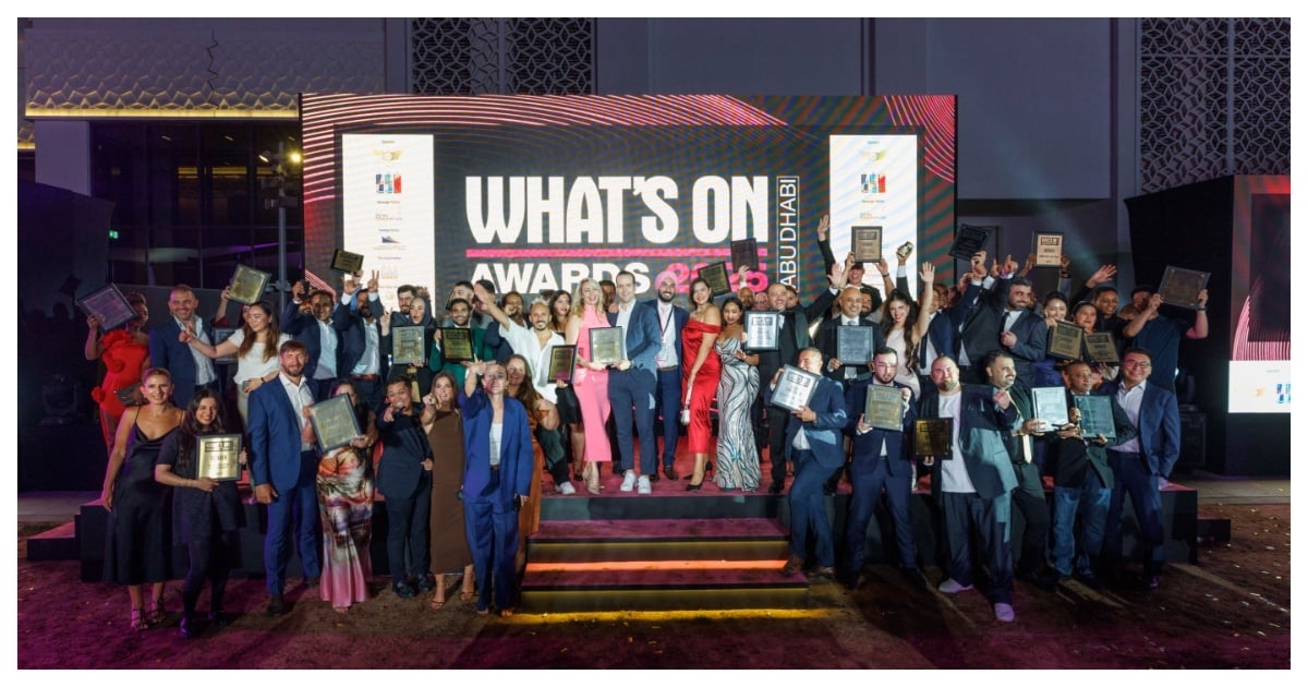 What's On Abu Dhabi Awards 2025: Here are the winners
