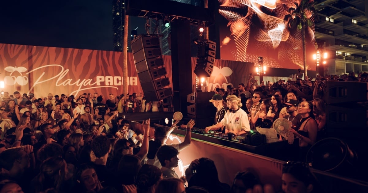 Rampa is playing a set at Playa Pacha this weekend