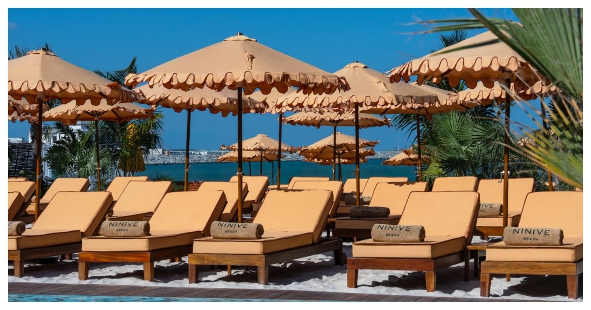 Head to Ninive Beach in J1 for the ideal pool day out