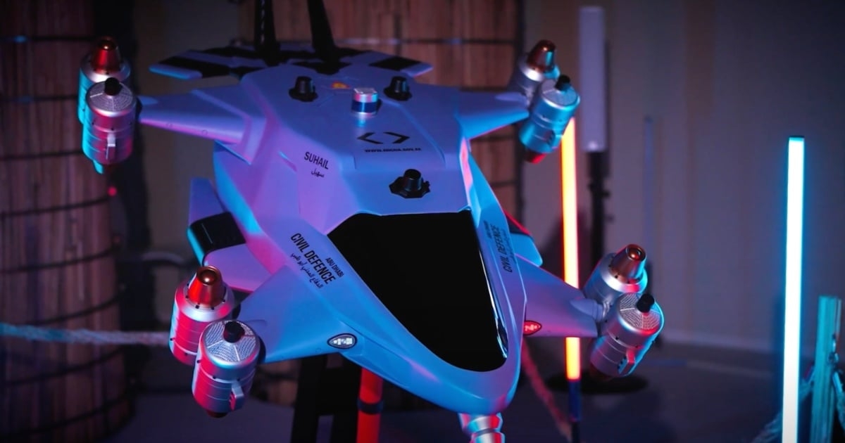 UAE launches world's first jet-powered firefighting drone ‘Suhail'