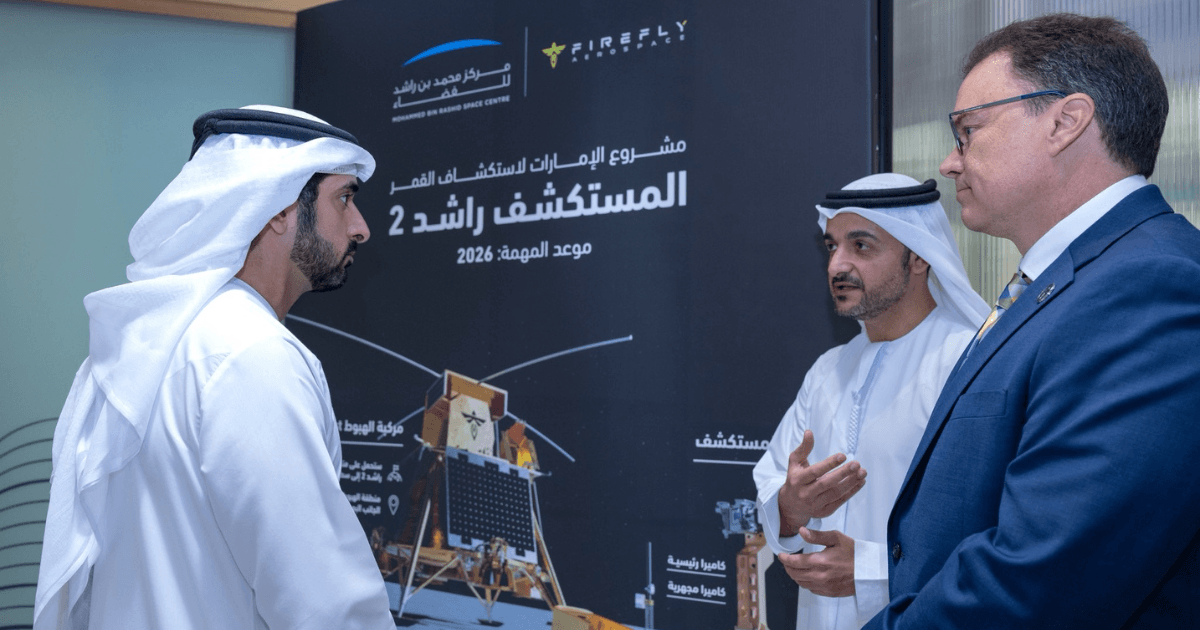 Breaking: Sheikh Hamdan announces launch of Rashid Rover 2 in 2026