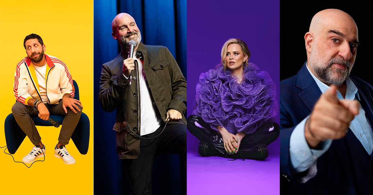 The first 7 headliners revealed for Dubai Comedy Festival 2025