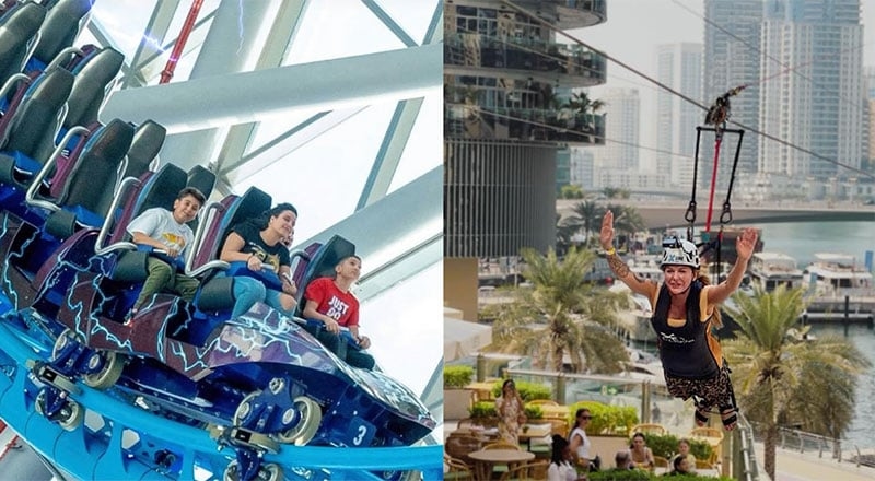 The best adrenaline adventures to experience in Dubai