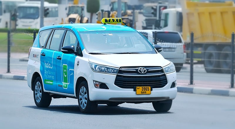 Dubai taxi usage surges in 2025, outpacing last year's demand