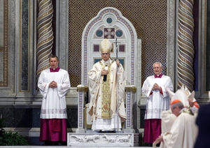 Pope Leo XIV declares 'I am Roman!' as he completes formalities to become bishop of Rome