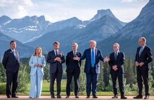 Now we are six: G7 leaders try to salvage their summit after Trump's early exit