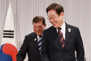 Lee, Ishiba stress closer ties to combat international crises