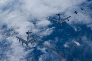 S. Korea, US, Japan stage joint air drills involving B-52 bomber