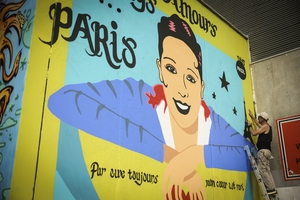 Paris unveils mural of Josephine Baker to honor her legacy