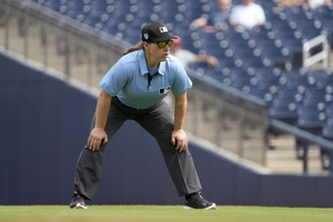 MLB is calling up its first female umpire, promoting Jen Pawol for Saturday‘s Marlins-Braves game
