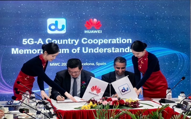 du and Huawei Activate Live 5G-A Network in UAE