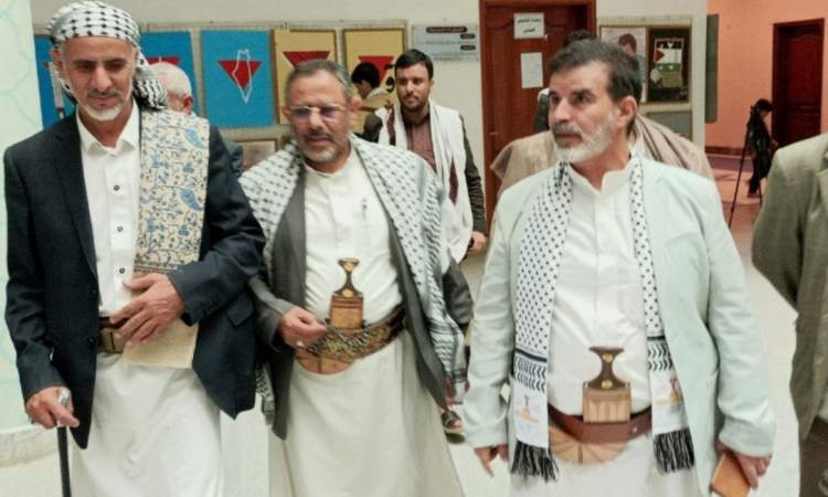 مفتاح يطلع على التحضيرات النهائية لانعقاد مؤتمر فلسطين غدا