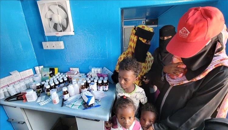 الحكمة تدشن تشغيل العيادة الطبية المتنقلة بتمويل من جمعية إحياء التراث الإسلامي بالكويت