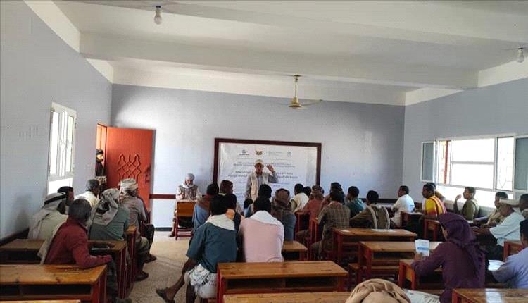 تدشين مشروع المرحلة الأولى لدعم 300 من مربي الثروة الحيوانية بحبان