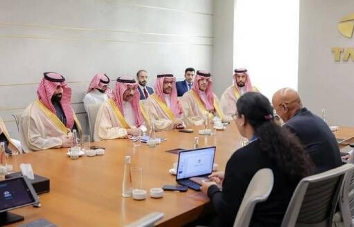 بحث سبل التعاون الصناعي بين السعودية ومجموعة "TATA" الهندية