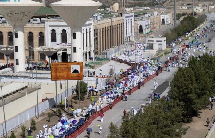 مسجد نمرة يستعيد مشهد الوداع ويحتضن جموع الحجيج في عرفات