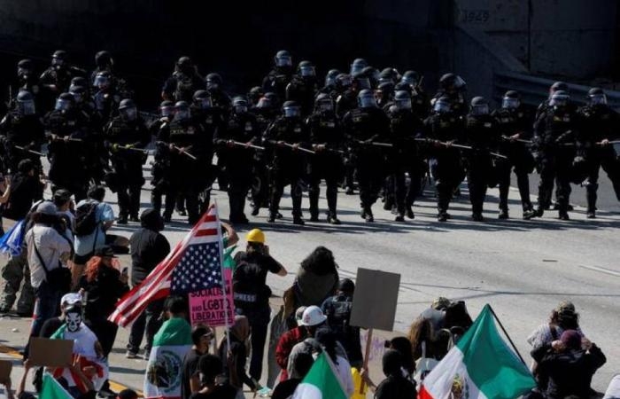 ترمب يدعم اعتقال حاكم كاليفورنيا بعد اعتراضه على نشر الحرس الوطني
